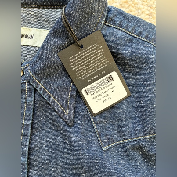 Buck mason Denim western shirt - Picture 4 of 6